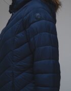 Pepe Jeans London Зимно яке с еко пух Тъмносин