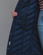 Pepe Jeans London Зимно яке с еко пух Тъмносин