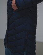 Pepe Jeans London Зимно яке с еко пух Тъмносин