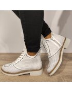 PERLLA Дамски перфорирани ботуши