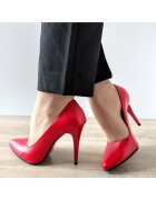 PERLLA Елегантни дамски обувки 53-64 Червени - Червени