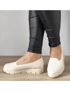PERLLA Ежедневни дамски обувки 1721-6 Beige - Бежови