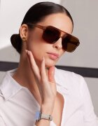 Philipp Blanc Унисекс слънчеви очила Aviator с поляризация Карамел