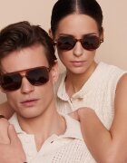 Philipp Blanc Унисекс слънчеви очила Aviator с поляризация Карамел