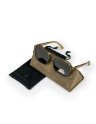 Philipp Blanc Унисекс слънчеви очила Aviator с поляризация Карамел