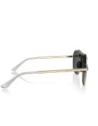 Philipp Blanc Унисекс слънчеви очила Aviator с поляризация Златист Черен