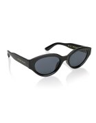 Philipp Blanc Унисекс слънчеви очила Cat-Eye с поляризация Черен