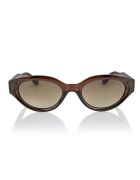 Philipp Blanc Унисекс слънчеви очила Cat-Eye с поляризация Коняк кафяв