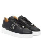 PHILIPP PLEIN Маратонки естествена кожа - черни