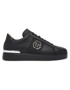 PHILIPP PLEIN Мъжки кецове естествена кожа - - PAES