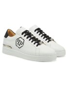 PHILIPP PLEIN Мъжки маратонки естествена кожа - черни - фитнес