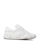 Philippe Model Дамски кецове Prsx PRLD 1012 - естествена кожа - бели