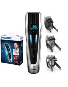 Philips Машинка за подстригване HC9450/15 - Батерия Li-ion - 0.5-42 мм - 400 нива - Ножчета от титан - Черна/Сребриста