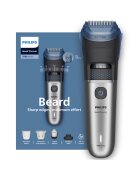 Philips Машинка за подстригване на брада BT7670/15 с изцяло метални самонаточващи се остриета - 40 настройки за дължина (0 -4-20 мм) - Автономност 120 мин ...