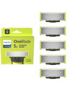 Philips Резервен комплект OneBlade от 4 ножчета - за всеки модел OneBlade и OneBladePro - зелен - QP250/50