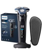 Philips Самобръсначка Shaver Серия 7000 - мокро/сухо бръснене - технология SkinIQ - гъвкави 360° глави - LED дисплей - сензор Motion Control - сензор Power Adapt ...