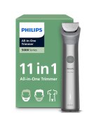 Philips Тример за брада и коса 10 в 1 Multigroom All in One MG5920/15 - технология BeardSense - самонаточващи се стоманени остриета - 11 настройки за дължина ...