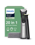 Philips Тример за брада и коса 15в1 All-in-One MG9531/15 +OneBlade - 120 мин. автономност - 27 настройки за дължина: 0 -2 мм OneBlade и 0 -5-20 мм All-in-One - 2 специализирани глави ...