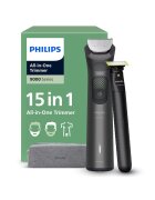Philips Тример за брада и коса 15в1 All-in-One MG9531/15 +OneBlade - 120 мин. автономност - 27 настройки за дължина: 0 -2 мм OneBlade и 0 -5-20 мм All-in-One - 2 специализирани глави ...