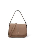 Pierre Cardin Чанта Evanthe Ultra от еко кожа с капаче Сиво-кафяв