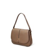 Pierre Cardin Чанта Evanthe Ultra от еко кожа с капаче Сиво-кафяв