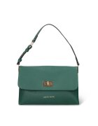 Pierre Cardin Чанта Lisandra Pro от еко кожа с капаче - Тъмнозелен