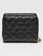 Pierre Cardin Капитониран портфейл от еко кожа Черен