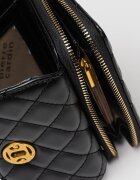 Pierre Cardin Капитониран портфейл от еко кожа Черен