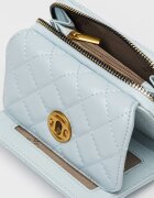 Pierre Cardin Капитониран портфейл от еко кожа Светлосин
