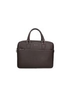 Pierre Cardin Кожено куфарче с външен джоб