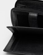 Pierre Cardin Кожено портмоне RFID Черен