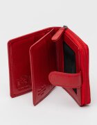 Pierre Cardin Кожено портмоне RFID Червен