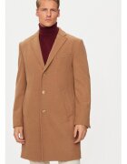 Pierre Cardin Мъжко палто 304463938 Вълна/Полиестер Кафяв Кафяв