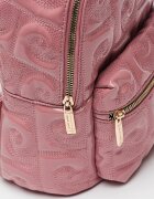 Pierre Cardin Раница от еко кожа с релефно лого Розово