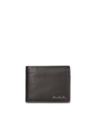 Pierre Cardin Сгъваем кожен портфейл Arden Chic - Черен