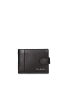 Pierre Cardin Сгъваем кожен портфейл Erevan Elite - Черен