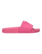 Pinko Чехли Dilly с лого Прашно розово