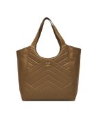 Pinko Дамска чанта Military Green X25Q - екологична - 25x30cm
