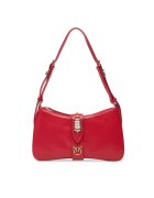 Pinko Дамска чанта Rosso R30Q - естествена кожа - розова - модел Arthemis Shoulder Mi