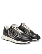 Pinko Дамски спортни обувки Black Z99 Zoe 01 SS0087P023 - естествена кожа
