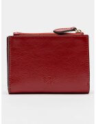 Pinko Кожен портфейл с двойно прегъване и външен джоб с капаче