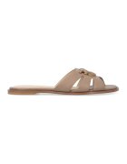 Pinko Кожени чехли Milly - Светло бежово