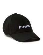 Pinko Регулируема шапка с лого - Черен