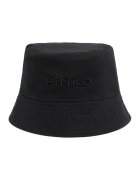 Pinko Шапка Bucket с лого - Черен