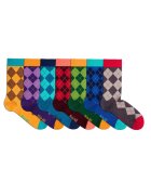 Pirin Hill Бамбукови чорапи COMFORT FEET Argyle Luxury Box 7 бр.