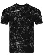 Plein Sport Мъжка тениска PS25MTS06/02 черна 100% памук