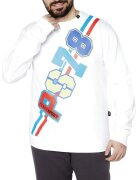 Plein Sport Мъжки суичър с принт - - памук полиестер - oversize кройка