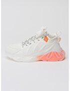 Plein Sport Спортни обувки The Flame Gen.X.02 с дизайн на чорап - Бял