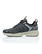 Plein Sport Спортни обувки Venom Striker от еко кожа - Сив/Въглен сиво