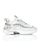 Plein Sport Текстилни спортни обувки Runner Air Pressure//Gen.X.04 - Бял/Тъмнозелен